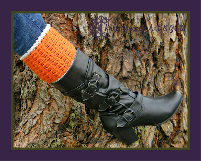 Adelyn Boot Cuffs FREE crochet pattern by Kaleidoscope Art&Gifts for Cre8tion Crochet