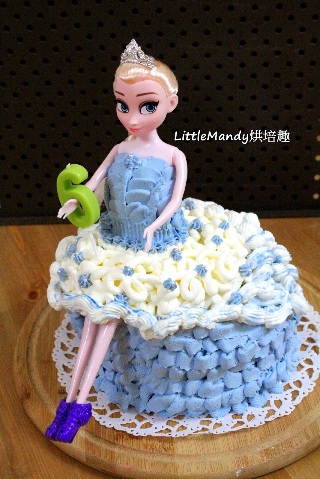 公主女孩翻糖造型蛋糕 | 翻糖造型蛋糕 - Daisycafe