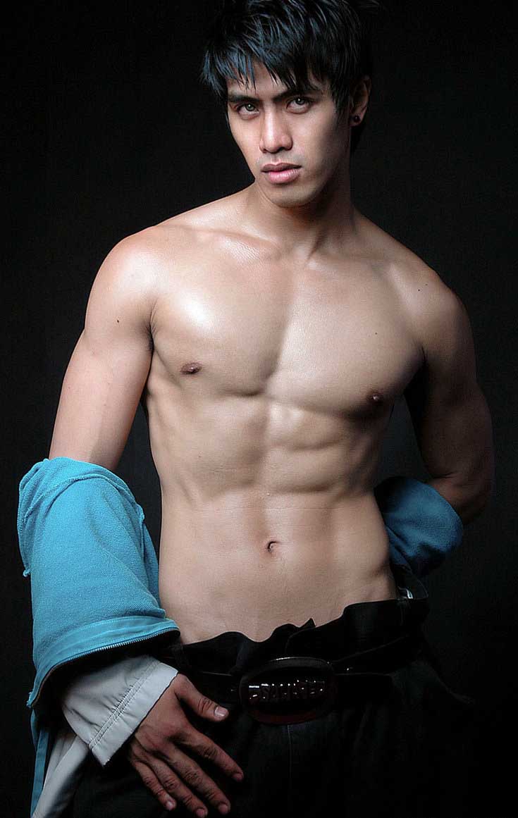 swim in the sky: hunk: Rocky Ang