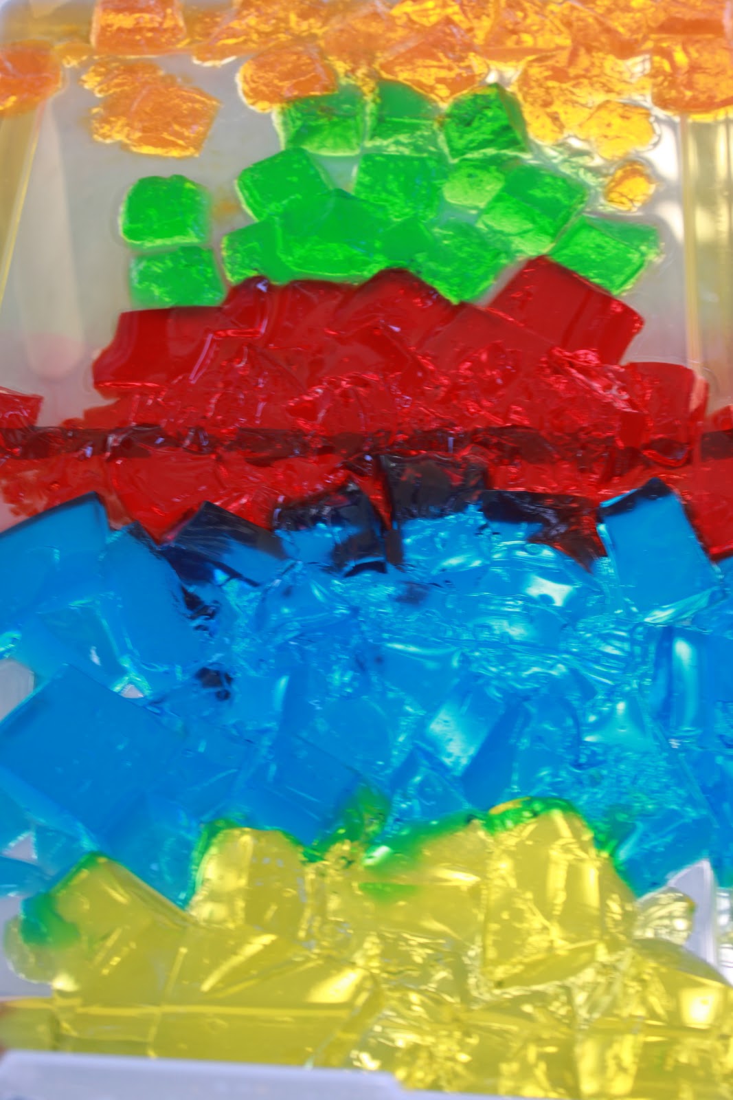 Jello Sensory Bin Learn Play Imagine