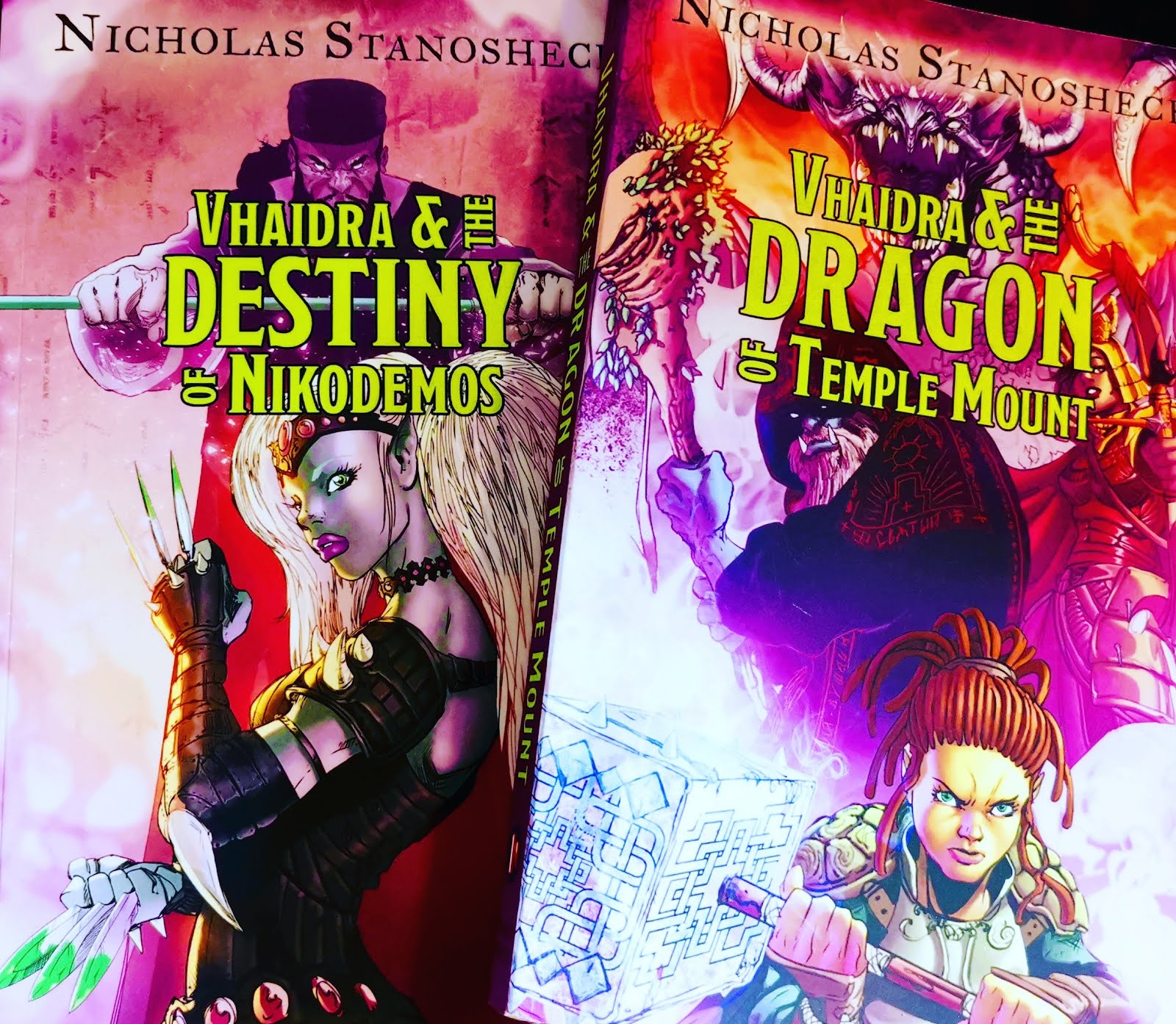 THE VHAIDRA SAGA:  A series of Epic Fantasy / Action & Adventure Novels by Nicholas Stanosheck