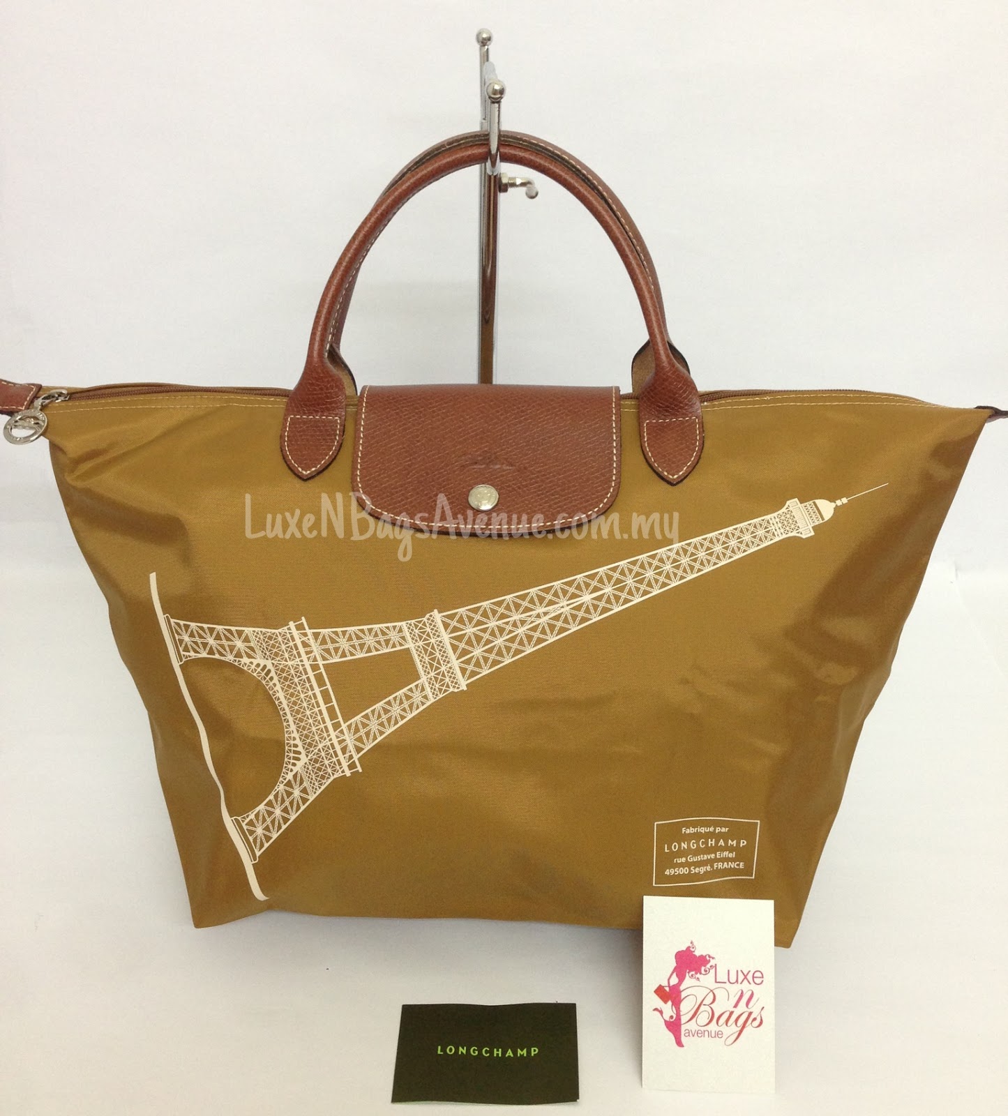 LIMITED EDITION Longchamp Le Pliage Eiffel