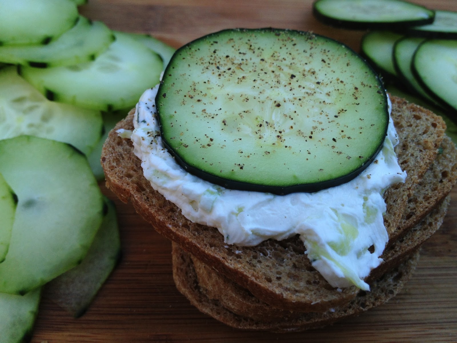 Tate's Kitchen cucumberrye tea sandwiches