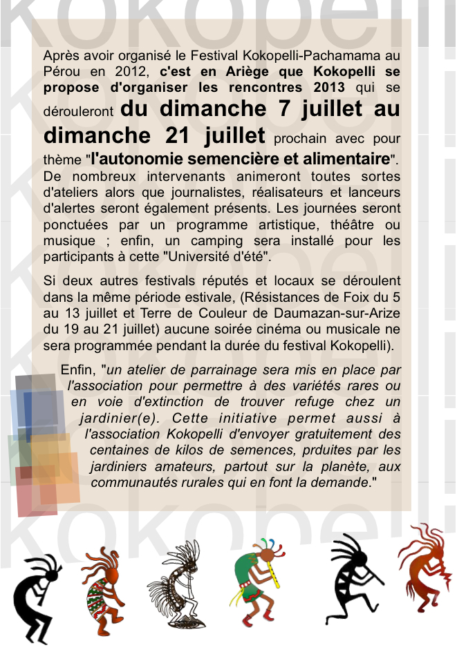 Rencontres kokopelli