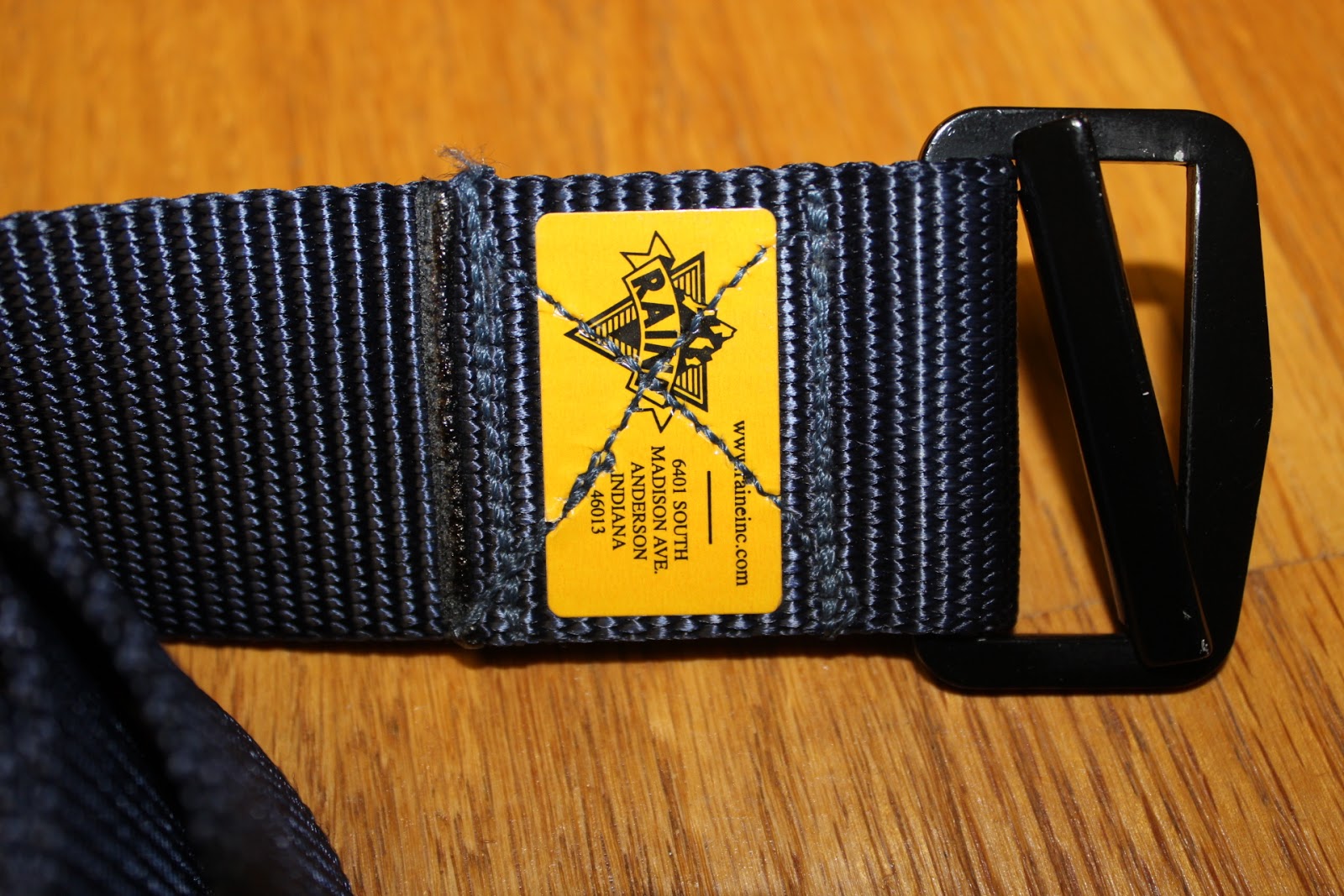 เข็มขัด Genuine US. Military Rigger BeltAir Force สีน้ำเงิน ยาว 38"