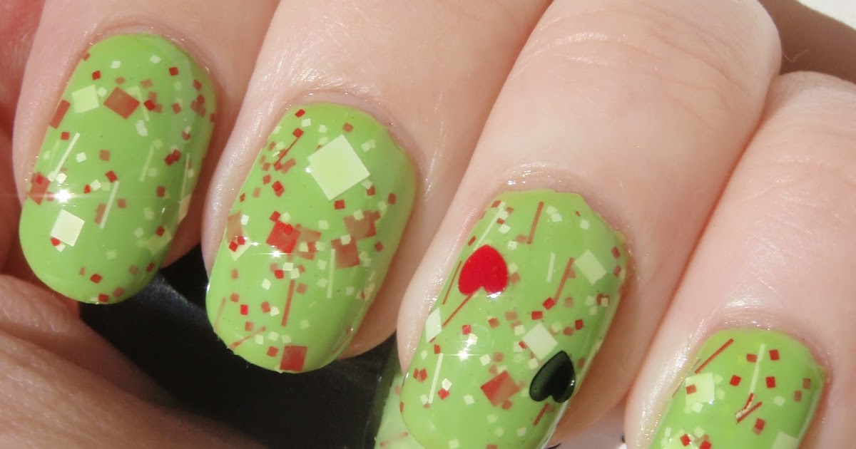 7. Grinch-inspired nail polish colors - wide 7