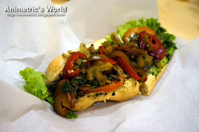 Original Vegetarian Sandwich at Cheese Steak Shop