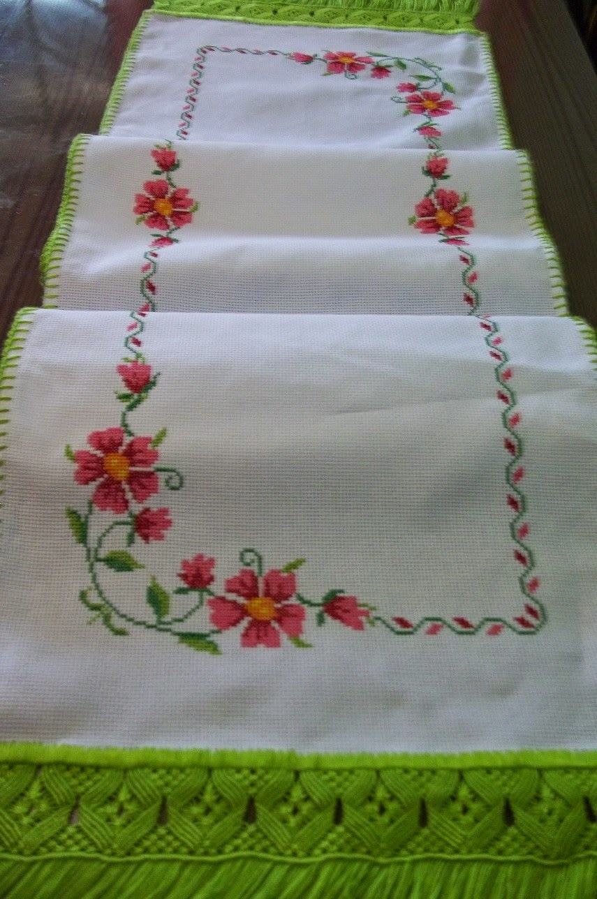 Artetramas Online - Toalha de Macramé, Toalha de Banho Bordada, Toalha