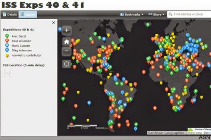 INTERACTIVE SPACE MAP