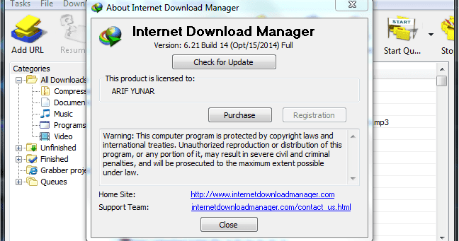 Internet Download Manager Build 09 Terbaru | forbud.info idm terbaru dengan patch gratis