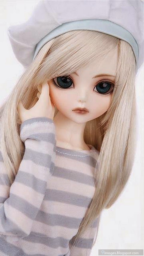 Pretty cute fashionable girl doll beauty innocent