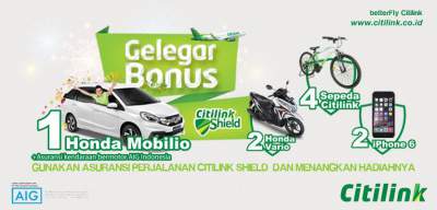Citilink Undian Berhadiah | gelegar bonus asuransi perjalanan citilink berhadiah honda Citilink Undian Berhadiah | gelegar bonus asuransi perjalanan citilink berhadiah honda