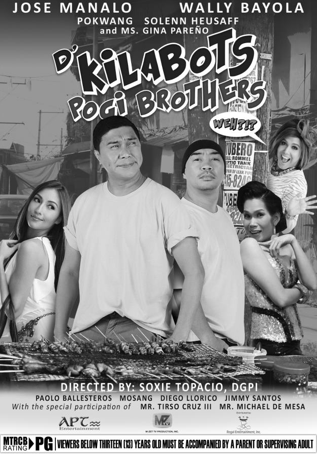 D' Kilabots Pogi Brothers... Weh!? (Jose Manalo and Wally Bayola) - Free Pinoy Movies D+kilabots