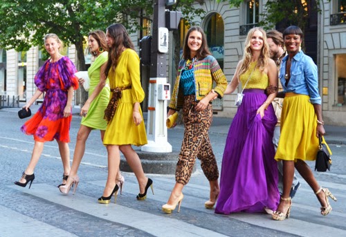 Fashion Style For Us Mix And Match Colorful Fashion