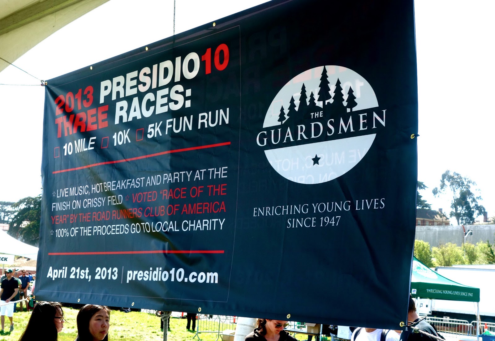 A Trail Runner's Blog Sun and Smiles at the 2013 Presidio 10Miler