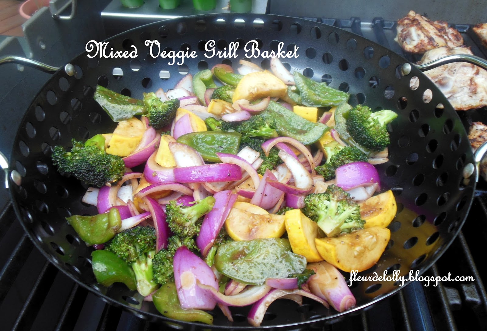 Fleur de Lolly Mixed Veggie Grill Basket