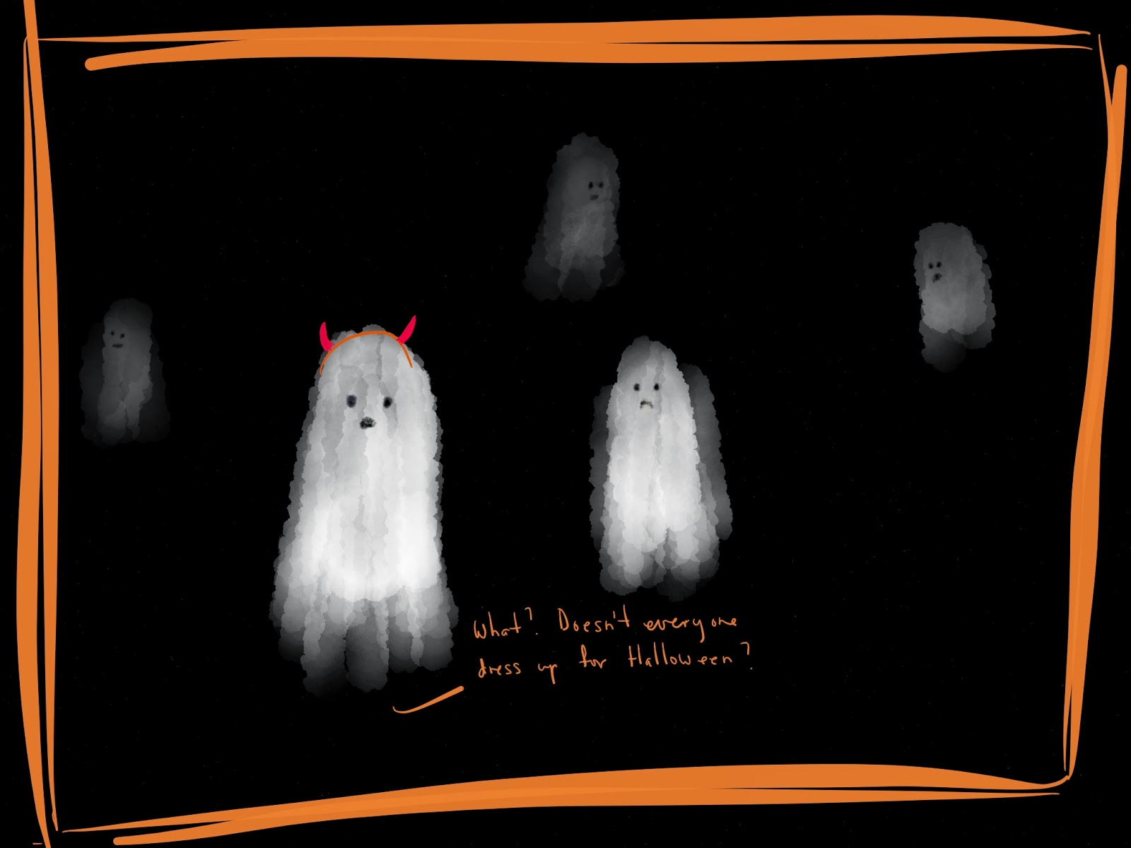 Lavender Knits Dressing up for Halloween