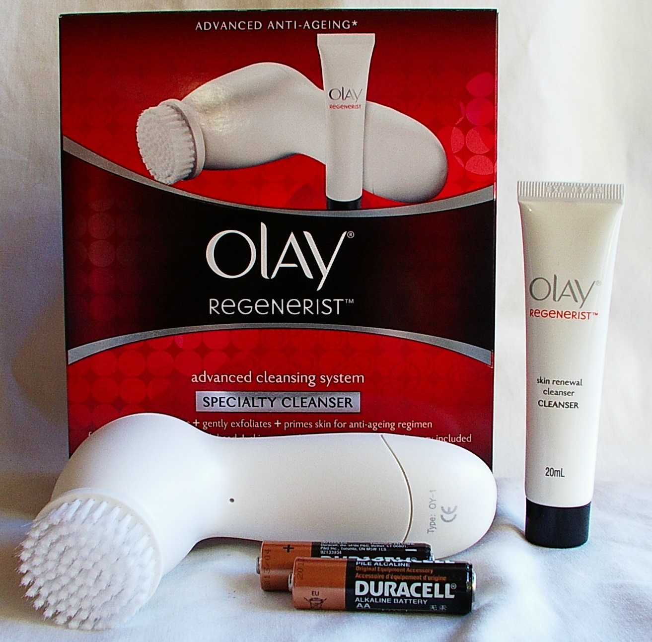 Olay Regenerist Advanced Cleansing System. Just Buy The Makeup