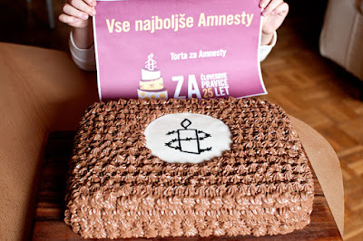 Torta za Amnesty international