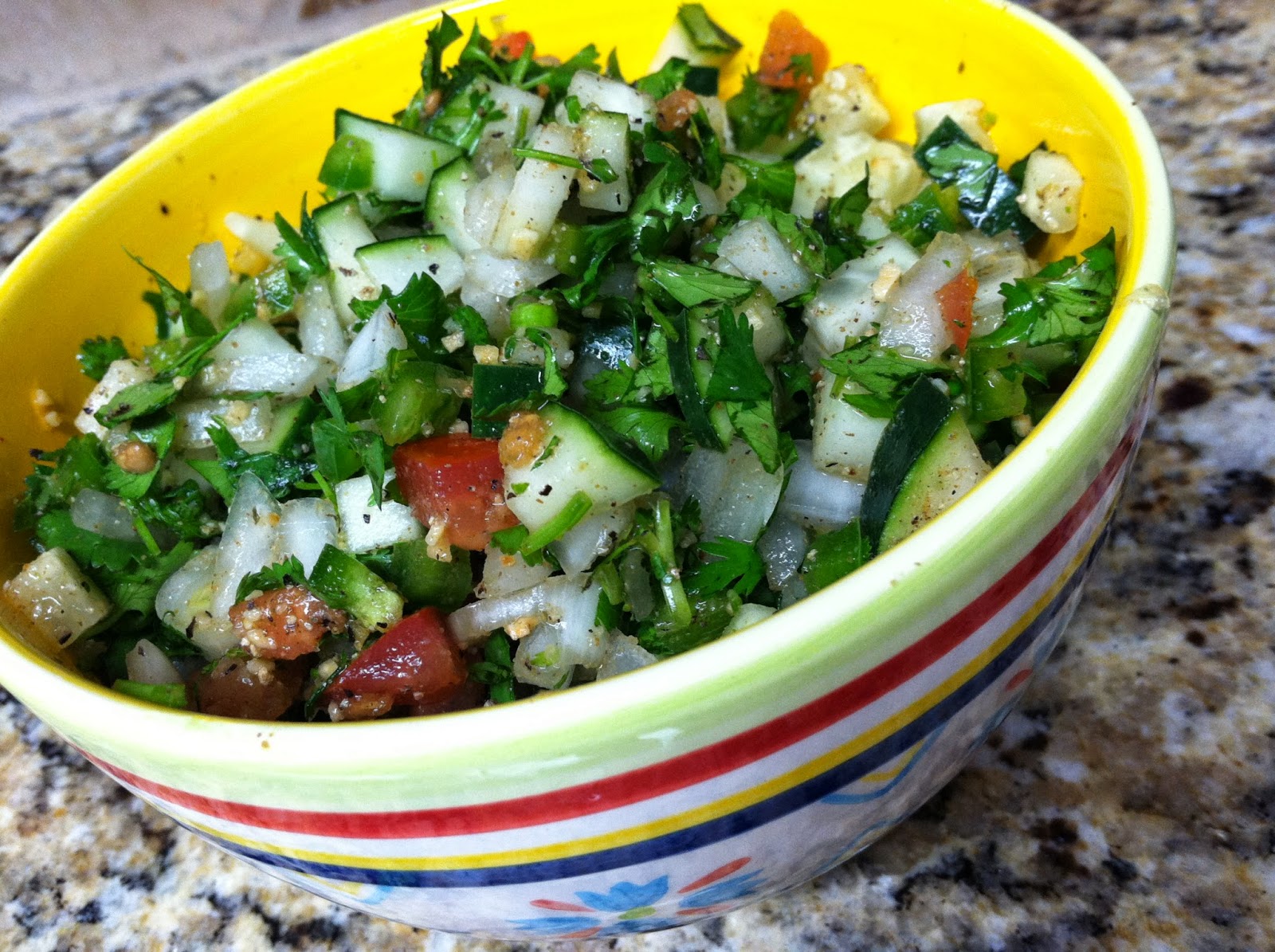 Minu Cucumber Pico de Gallo