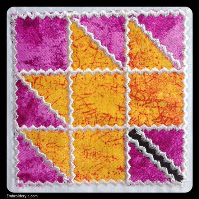 Maple leaf applique embroidered quilt block  carolrdavisr it