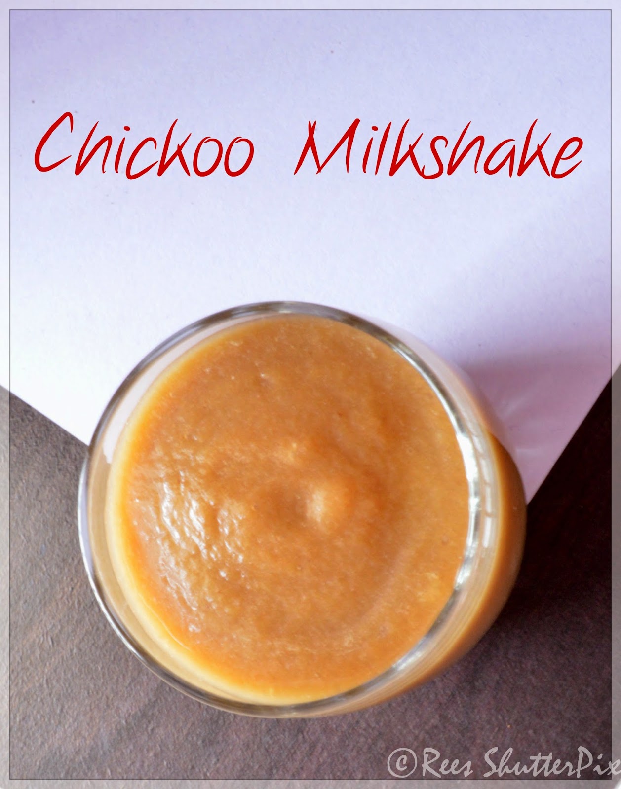 how to make chikku milkshake,easy milkshake recipes