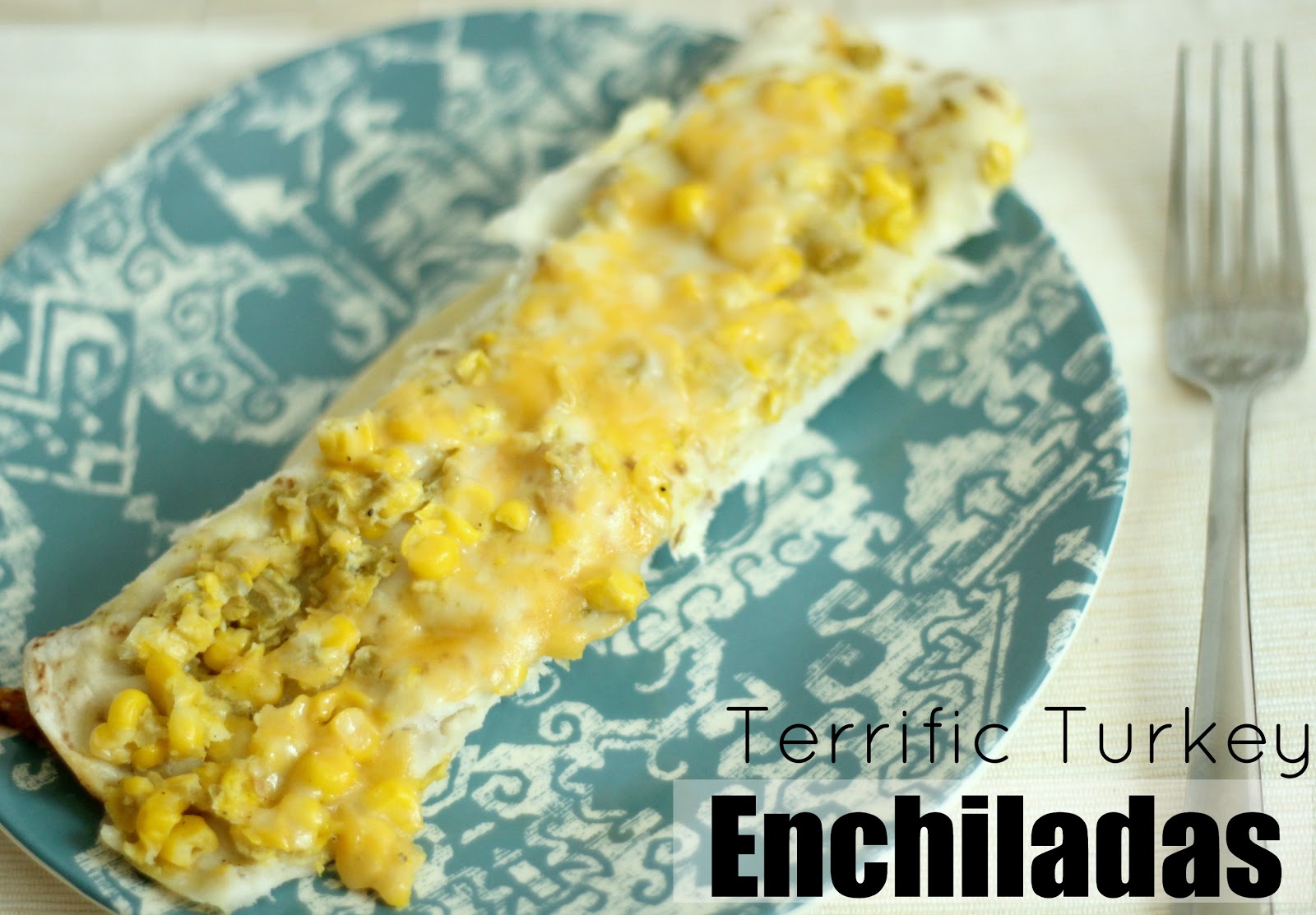 The Unsophisticated Kitchen Terrific Turkey Enchiladas