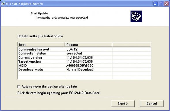 Download Driver Modem Ec1260-2