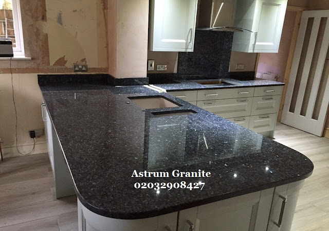 Online Best Blue Pearl Gt Granite Kitchen Worktop In London