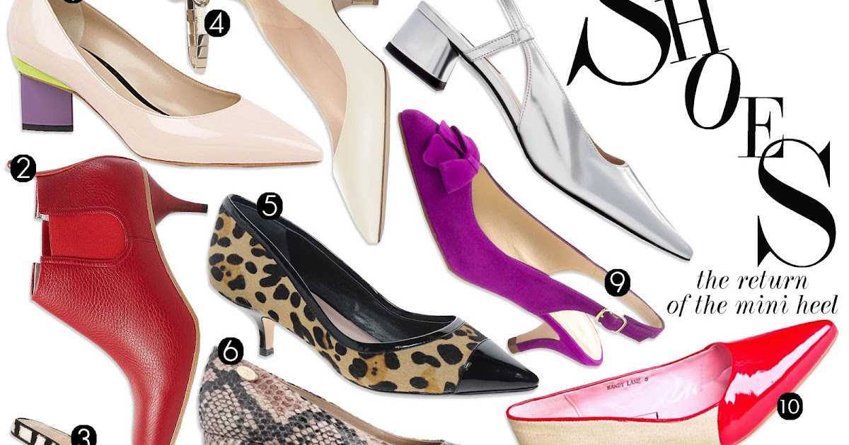 Trend The new heel height The MiniHeel by SarahHayley Owen