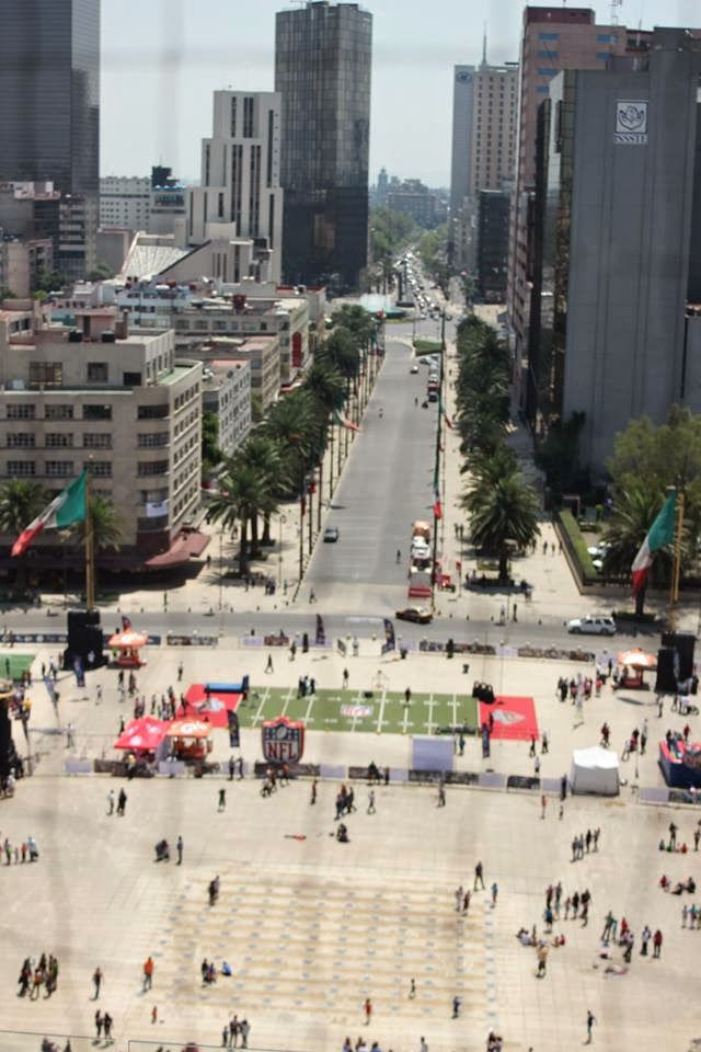 L' avenue Reforma resemble Le Champs Elysées en France