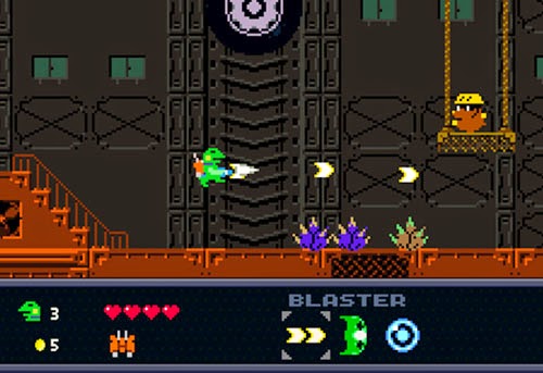 PG First Play: Hands-on with Kero Blaster - Pixel's amphibious