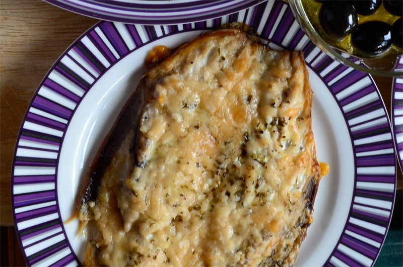 Pass the Garum Baked Mackerel and Cheese