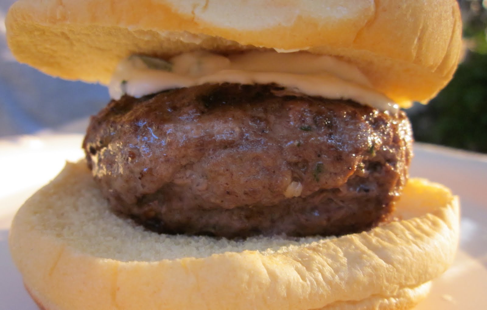4 the love of feasting Moroccan Lamb Burgers with MintYogurt Sauce