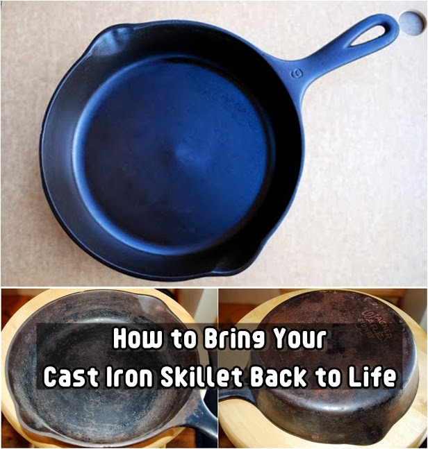 How to Bring Your Cast Iron Skillet Back to Life DIY Craft Projects