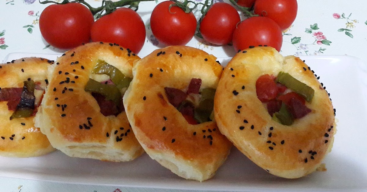 Pastane usulü pizza poğaça