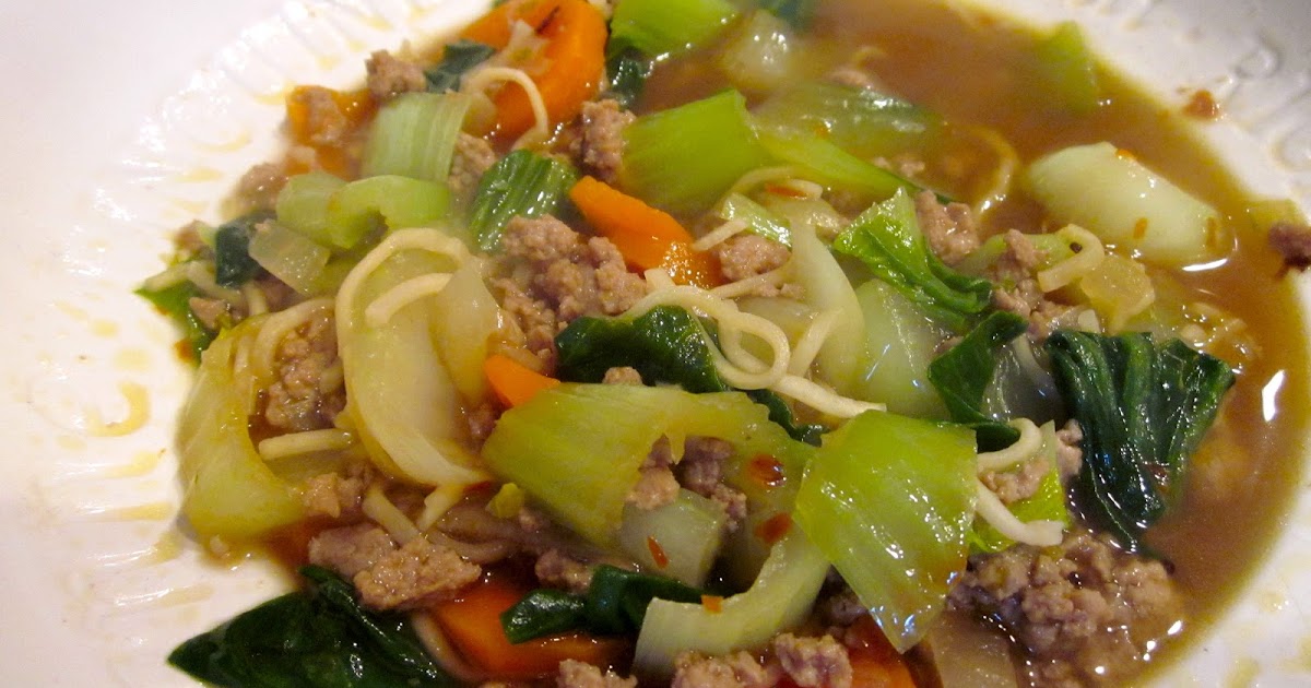What's for dinner Healthy ground turkey soup with a Thai influence