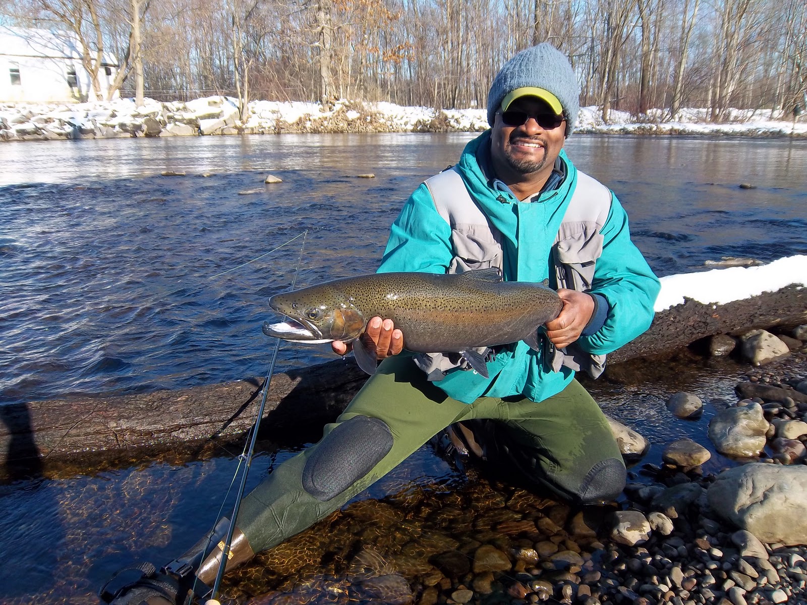 Fishing & Hunting in Oswego County, NY First Snow on the Salmon River