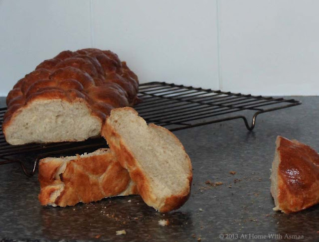 8 strand plaited braided loaf recipe | Halal Home Cooking