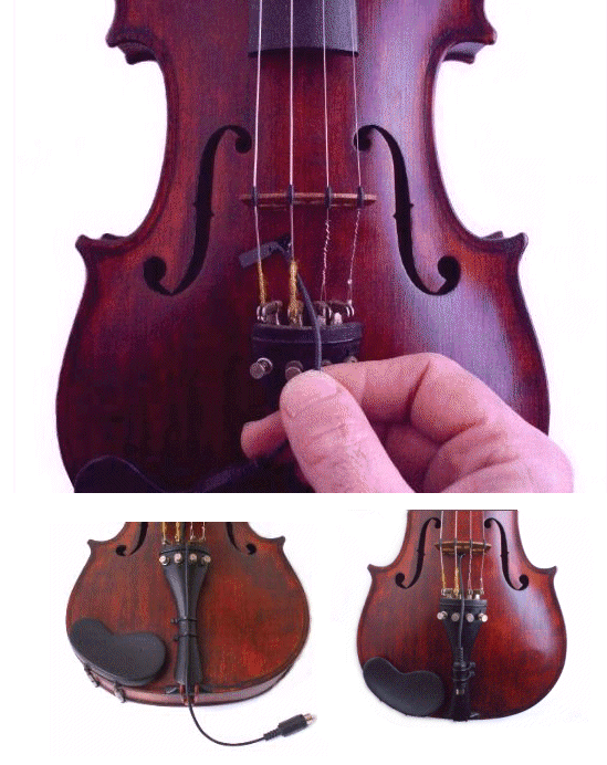 Pickup violín y viola
