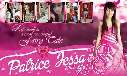 steven minds 18 birthday patrice jessa 18th birthday tarpaulin background