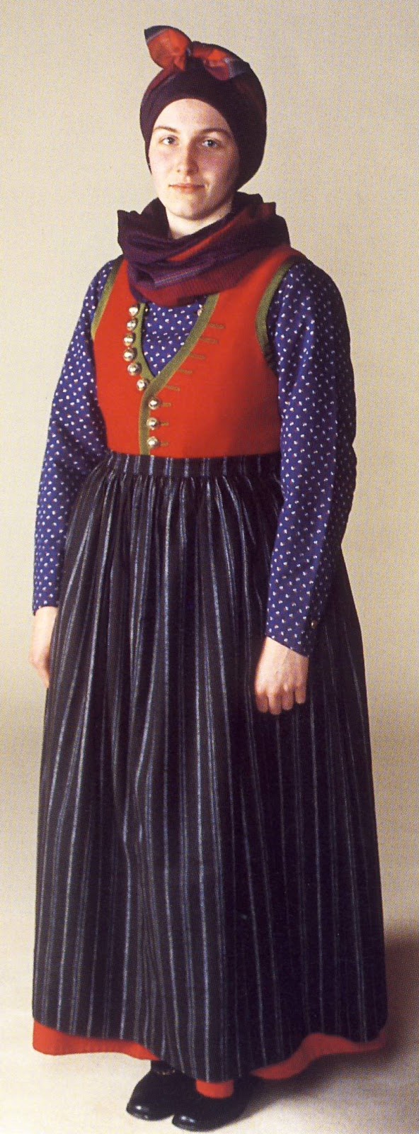 FolkCostume&Embroidery Costume of Rømø, Denmark