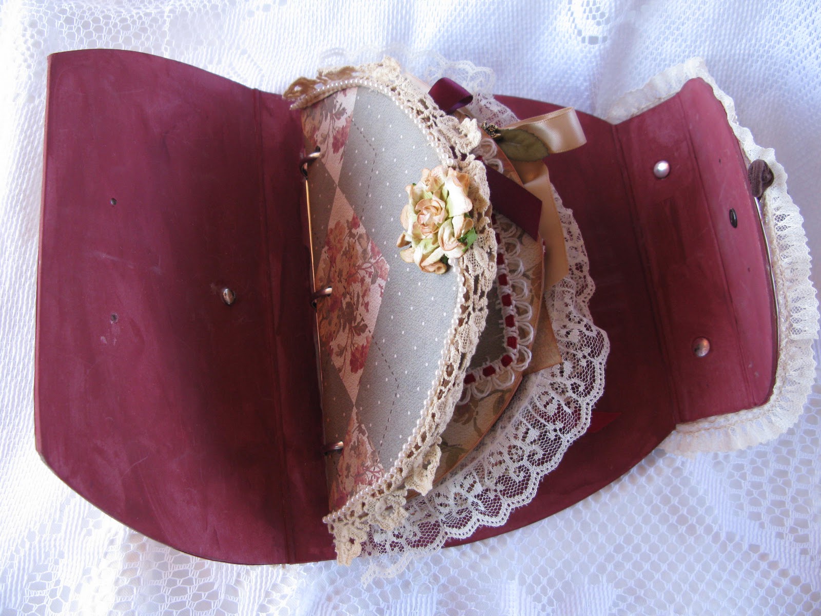 Martica Designs: Vintage Chipboard Purse (album)