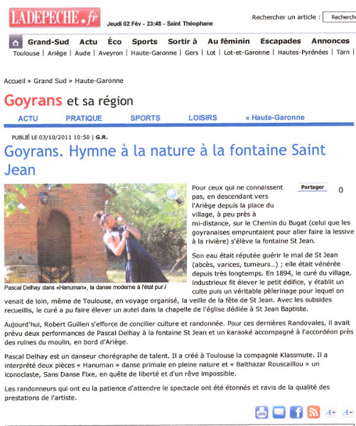 HANUMAN ET ROUSCAILLOU A GOYRANS 2011