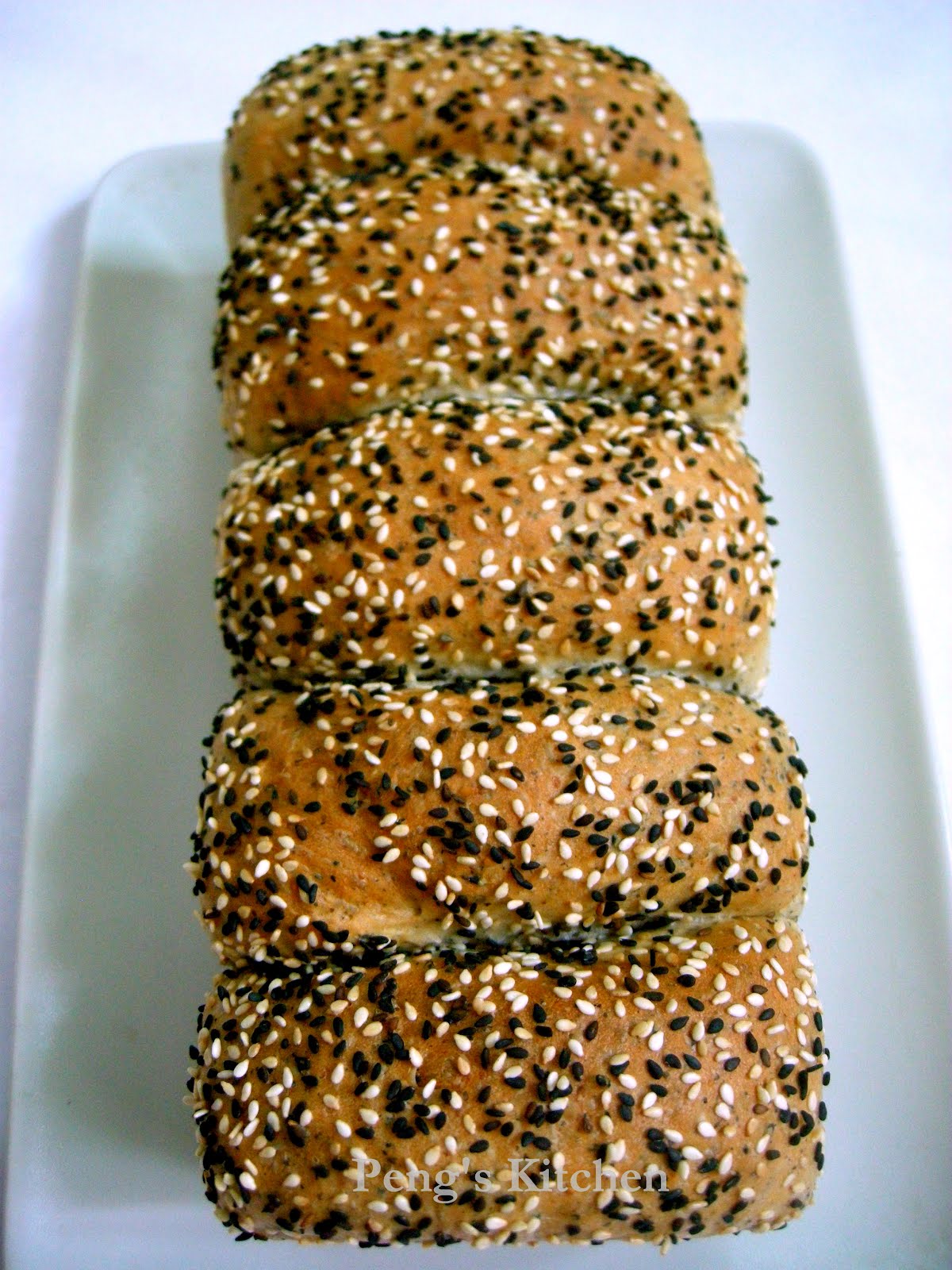 Peng's Kitchen Black Sesame Bread