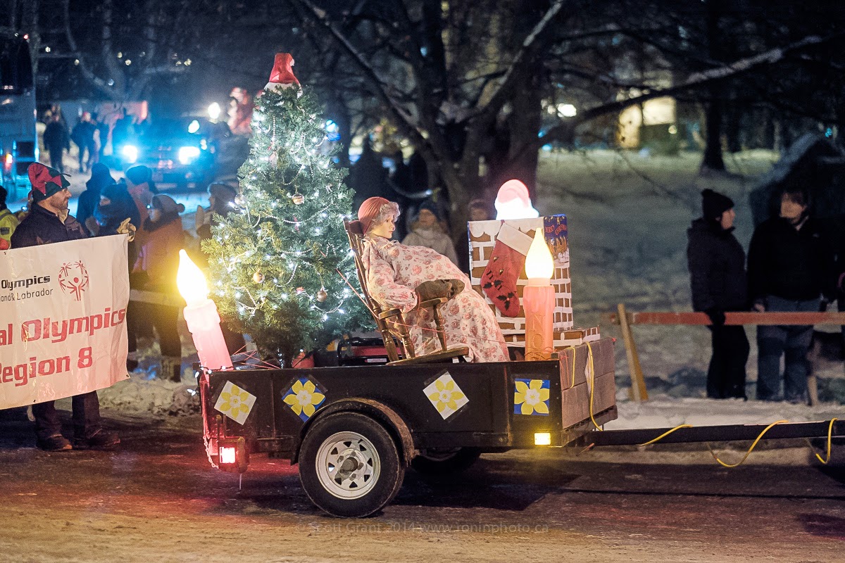 RONiN photo 2014 Corner Brook Christmas Parade