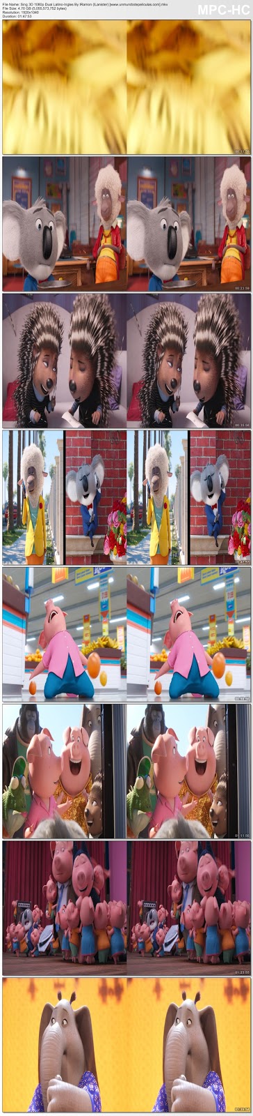 Capturas de la película.