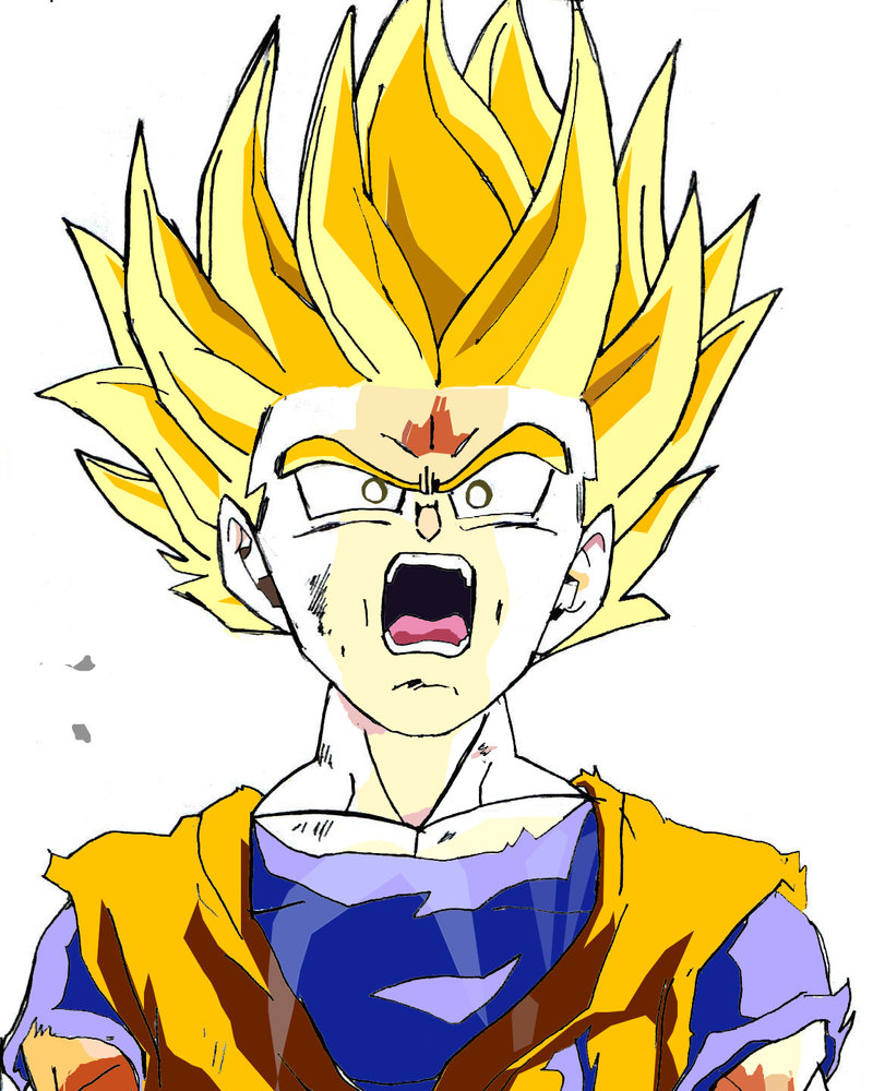DBZ WALLPAPERS: Teen Gohan super saiyan 2