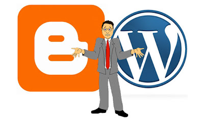 كيف انشيء مدونة مجانية بسهولة !!! Wordpress+or+blogger