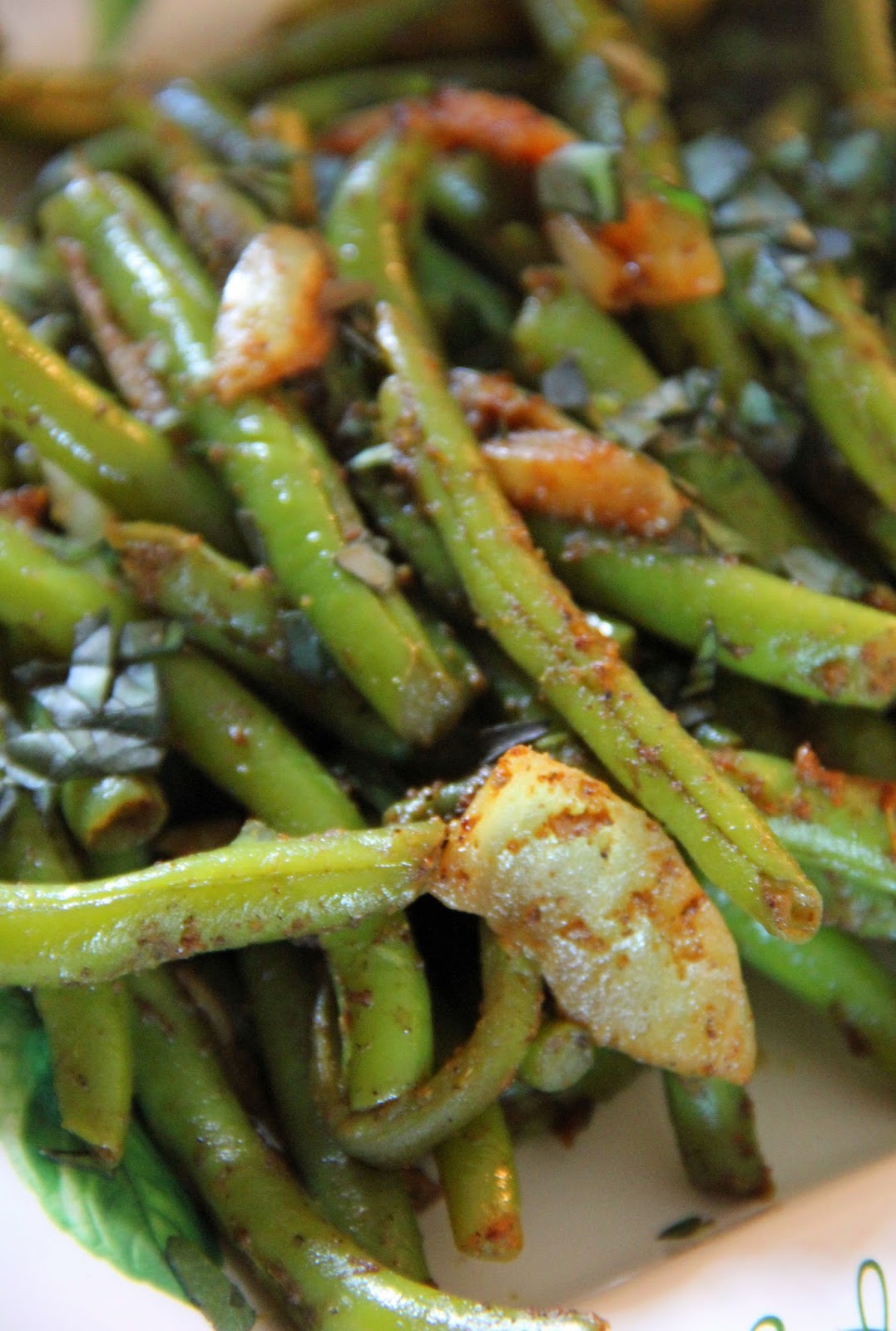 Jo and Sue Indian Spiced Green Beans
